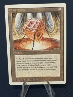 MTG - Magic The Gathering - Mana Vault - Revised - NP/NM Or Better! - Image 1