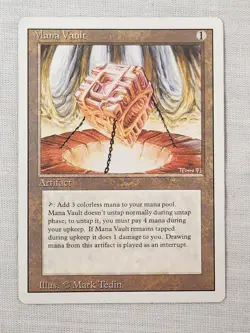 Played Mana Vault Revised Mtg Magic the Gathering - Image 1