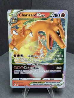 Pokemon TCG: Charizard VSTAR 019/159 Crown Zenith Ultra Rare Holo Card - Image 1