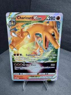 Pokemon TCG: Charizard VSTAR 019/159 Crown Zenith Ultra Rare Holo Card - Image 2