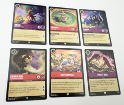 Disney Lorcana Theme Lot - Bambi Theme Lot of 6 Cards - Image 1