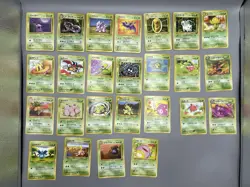 Lot of 50 Pokemon Card Japanese vintage Old Back #7 - Image 2