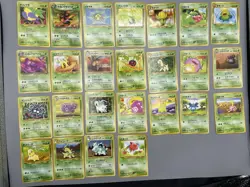 Lot of 50 Pokemon Card Japanese vintage Old Back #3 - Image 2