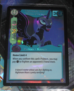 My Little Pony CCG Nightmare Moon Mistress of the Night Absolute Discord Card - Image 2