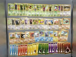 Lot of 50 Pokemon Card Japanese vintage Old Back #8 - Image 1