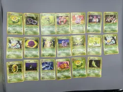 Lot of 50 Pokemon Card Japanese vintage Old Back #2 - Image 2