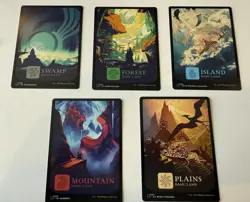5 LCI MTG Lost Caverns of Ixalan Full Art Lands Set - FREE SHIPPING! - Image 1