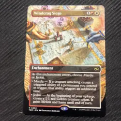 Windcrag Siege (Borderless) Tarkir: Dragonstorm Regular - Image 1