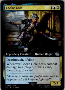 Locke Cole (Extended Art) U FINAL FANTASY 499 NM Foil - Image 1