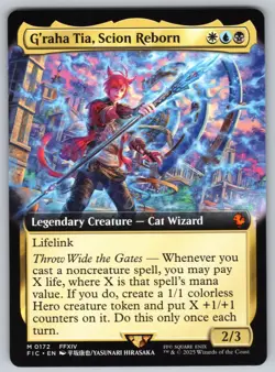 G'raha Tia, Scion Reborn (Extended Art) M Commander: FINAL FANTASY #172 NM Norma - Image 1