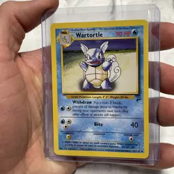 Pokemon TCG Wartortle 63/130 Regular Uncommon Base Set 2 Vtg Near Mint NM WOTC - Image 2