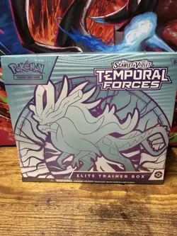 Pokemon Scarlet & Violet: Temporal Forces Elite Trainer Box ETB Factory Sealed - Image 1