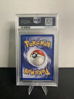 2000 Pokemon Team Rocket Dark Vileplume Holo #13 PSA 8 - WOTC Vintage 🌀 Swirl - Image 2