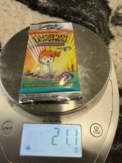 Pokemon Gym Heroes Misty Booster Pack - - Image 3
