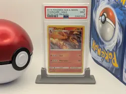 2019 POKEMON SUN & MOON DETECTIVE PIKACHU #5 CHARIZARD PSA 9 HOLO - Image 1