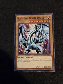 Blue-Eyes White Dragon - LED3-EN006 - Common - Image 1