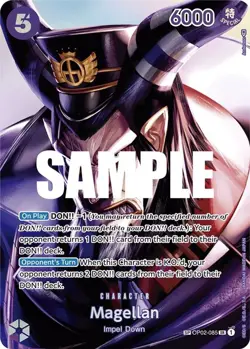One Piece Magellan (SP) (OP02-085/258) OP02 Paramount War NM FOIL - Image 1