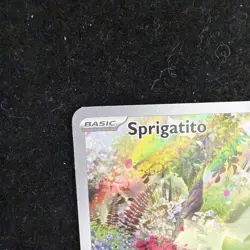 Sprigatito Paldea Evolved Full Art Holo Card 196/193 Rare Illustration - Image 5