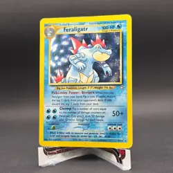 2000 Pokemon Neo Genesis Feraligatr Holo Rare #4/111 - Image 4