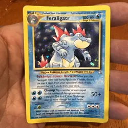 2000 Pokemon Neo Genesis Feraligatr Holo Rare #4/111 - Image 1