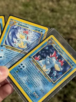 Feraligatr 4/111 1st Edition Neo Genesis Holo Rare Pokemon Card 2000 TCG WOTC NM - Image 3