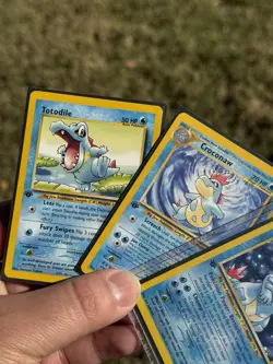 Feraligatr 4/111 1st Edition Neo Genesis Holo Rare Pokemon Card 2000 TCG WOTC NM - Image 4