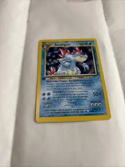 Feraligatr 4/111 1st Edition Neo Genesis Holo Rare Pokemon Card 2000 TCG WOTC NM - Image 1