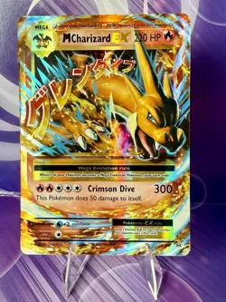 MEGA M CHARIZARD EX #13/108 Ultra Rare Pokemon TCG XY Evolutions (Pack Fresh) NM - Image 1