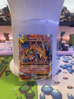 Pokemon TCG M Charizard EX 13/108 XY Evolutions Ultra Rare Holo NM Mega - Image 1