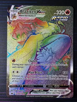 Pokemon TCG Blaziken VMAX Chilling Reign Secret Rainbow Rare Card 200/198 Lot:#3 - Image 2