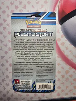 Pokemon 2013 Black & White Plasma Storm Checklane Blister Pack Factory Sealed - Image 2