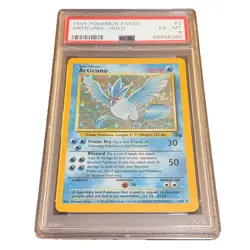 1999 Pokemon Fossil Articuno Holo #2 PSA 6 EX-MT - Image 1