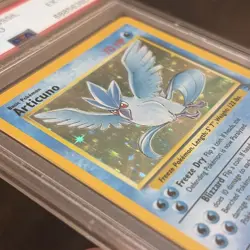 1999 Pokemon Fossil Articuno Holo #2 PSA 6 EX-MT - Image 3