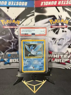 PSA 6 Articuno Pokemon Card Holo WOTC 2/62 Fossil Set Rare Vintage 1999 EX-MT - Image 1