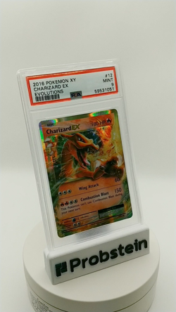 2016 POKEMON XY EVOLUTIONS #12 CHARIZARD EX EVOLUTIONS PSA 9 MINT - Image 2