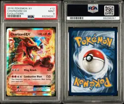 2016 Pokemon Charizard EX 12/108 XY Evolutions - PSA 9 MINT - Image 3