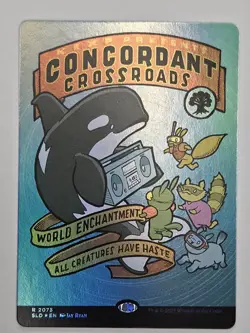 Concordant Crossroads (2073) (Rainbow Foil) Secret Lair Drop Foil - Image 1