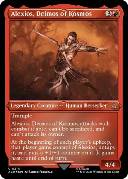 Alexios, Deimos of Kosmos (Foil Etched) Universes Beyond: Assassin's Creed Foil - Image 1