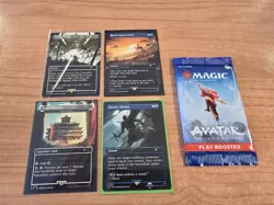 MTG Secret Lair Ghost Of Tsushima Non Foil Bundle + Avatar Play Booster - Image 1