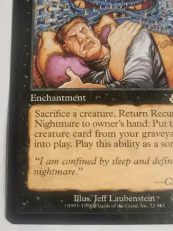 MTG Recurring Nightmare - Exodus - Near Mint - Image 5