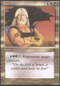 [1x] Ragnar Played, English Legends MTG Magic - Image 1