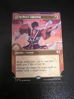Redirect Lightning (Showcase) 0343 - Avatar: The Last Airbender TLA - MTG - NM - Image 2
