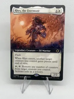 Rhys, the Evermore - Extended Art ECL NM MTG - Image 1