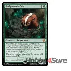 Badgermole Cub M/NM Magic: The Gathering MTG Avatar: The Last Airbender - Image 1