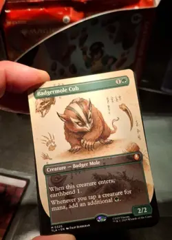 MTG Avatar: The Last Airbender - Badgermole Cub (Mythic) EN/NM - Image 2