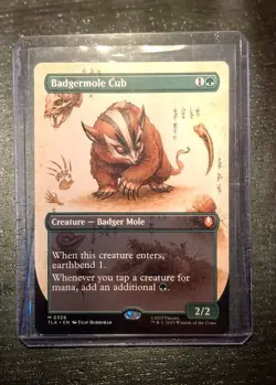 MTG Avatar: The Last Airbender - Badgermole Cub (Mythic) EN/NM - Image 3