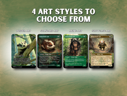 Badgermole Cub - Custom Magic: The Gathering Card - Image 2