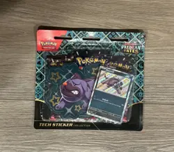 Pokemon TCG Paldean Fates Three Pack Booster Blister SEALED - Image 1