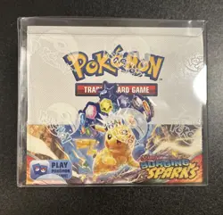 Pokemon Surging Sparks Booster Display Box WITH CASE 36 Packs NEW FACTORY SEALED - Image 1