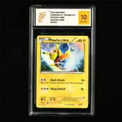 TQG 10 GEM MINT 2016 Pokemon ENG Pikachu Libre #30/30 - Image 2